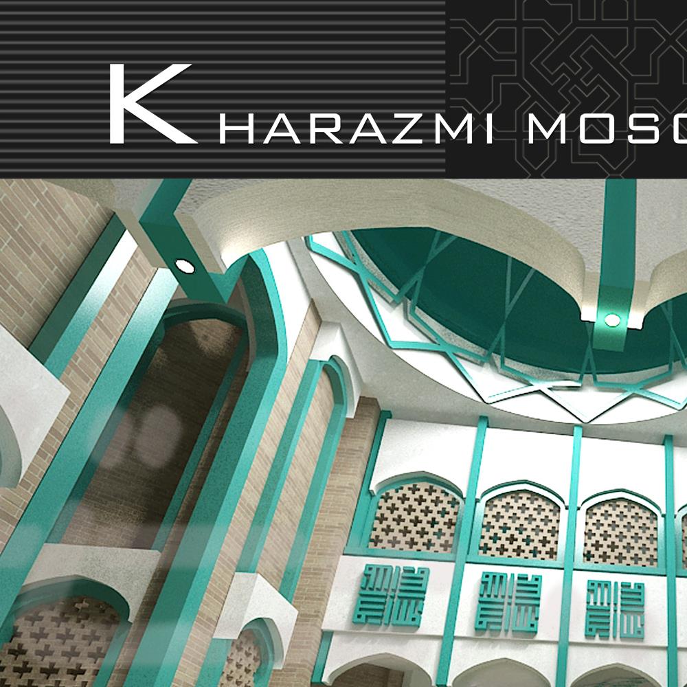 Design of the first and second stages of Kharazmi Mosque